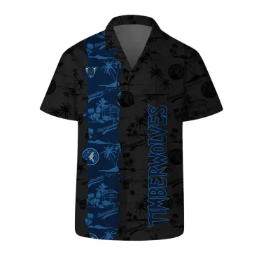 Minnesota Timberwolves Palm Paradise Hawaiian Shirt