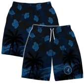 Minnesota Timberwolves Sunset Horizon Hawaiian Short - TeeAloha