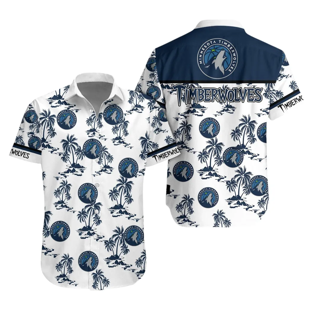 Minnesota Timberwolves Tropical Vibes Hawaiian Shirt