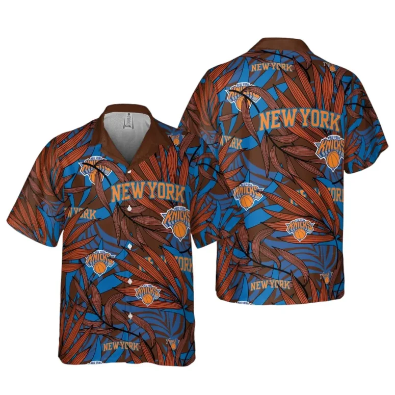 New York Knicks Island Vibes Hawaiian Shirt