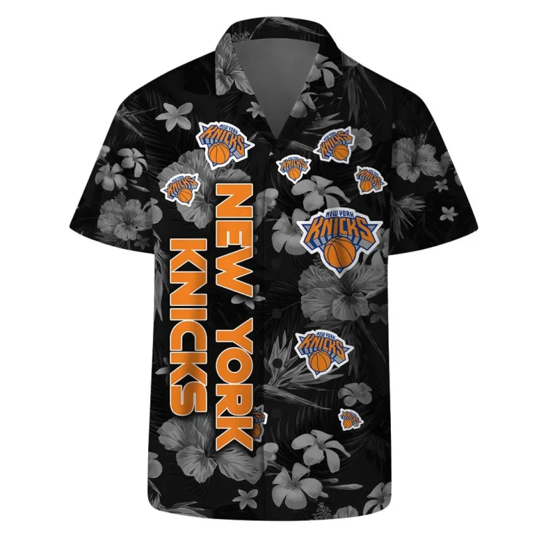 New York Knicks Tropical Breeze Hawaiian Shirt