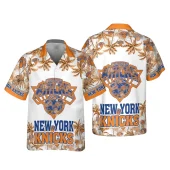 New York Knicks Tropical Slam Hawaiian Shirt