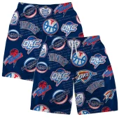 Oklahoma Thunder Logo Mania Hawaiian Short - TeeAloha
