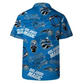 Orlando Magic Slam Dunk Hawaiian Shirt Back - TeeAloha
