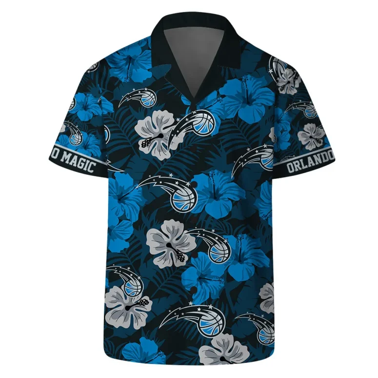 Orlando Magic Tropical Blossom Hawaiian Shirt