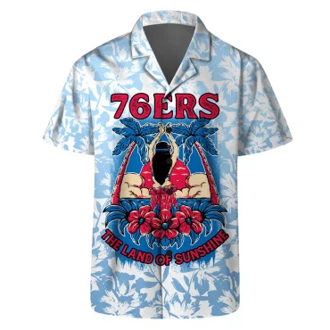 Philadelphia 76ers Island Paradise Hawaiian Shirt