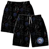 Philadelphia 76ers Slam Dunk Hawaiian Short - TeeAloha