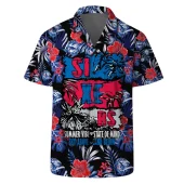 Philadelphia 76ers Summer State Of Mind Hawaiian Shirt Front - TeeAloha