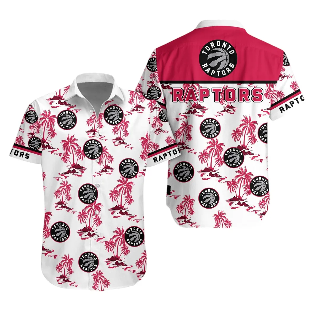 Toronto Raptors Sunset Palm Hawaiian Shirt
