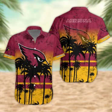 Arizona Cardinals Desert Sunset Hawaiian Shirt
