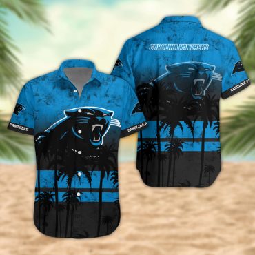 Carolina Panthers Desert Sunset Hawaiian Shirt