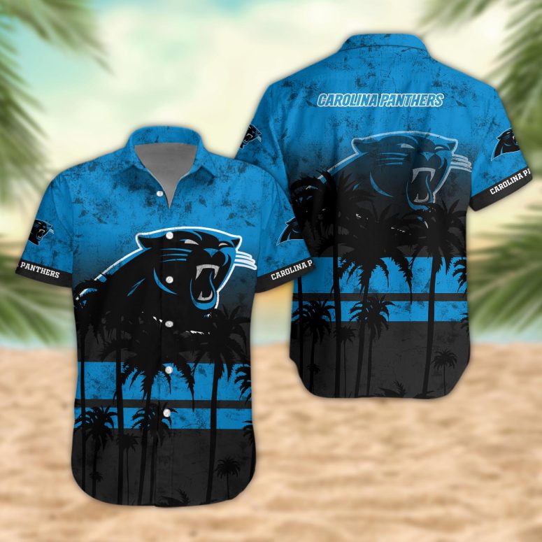 Carolina Panthers Desert Sunset Hawaiian Shirt
