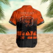 Chicago Bears Desert Sunset Hawaiian Shirt Back - TeeAloha