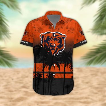 Chicago Bears Desert Sunset Hawaiian Shirt