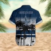 Dallas Cowboys Desert Sunset Hawaiian Shirt Back - TeeAloha