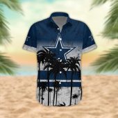 Dallas Cowboys Desert Sunset Hawaiian Shirt Front - TeeAloha