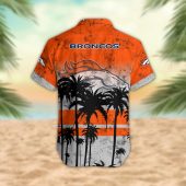 Denver Broncos Desert Sunset Hawaiian Shirt Back - TeeAloha