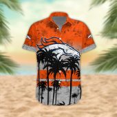 Denver Broncos Desert Sunset Hawaiian Shirt Front - TeeAloha