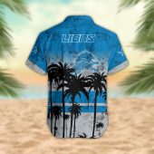 Detroit Lions Desert Sunset Hawaiian Shirt Back - TeeAloha