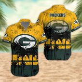 Green Bay Packers Desert Sunset Hawaiian Shirt