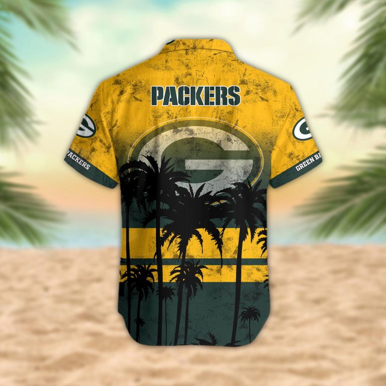 Green Bay Packers Desert Sunset Hawaiian Shirt