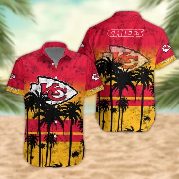 Kansas City Chiefs Desert Sunset Hawaiian Shirt