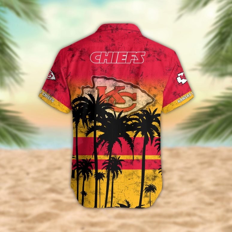 Kansas City Chiefs Desert Sunset Hawaiian Shirt