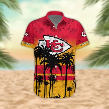 Kansas City Chiefs Desert Sunset Hawaiian Shirt