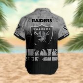 Las Vegas Raiders Desert Sunset Hawaiian Shirt Back - TeeAloha