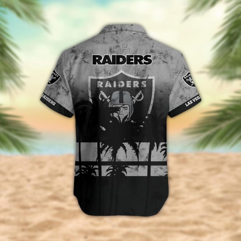 Las Vegas Raiders Desert Sunset Hawaiian Shirt