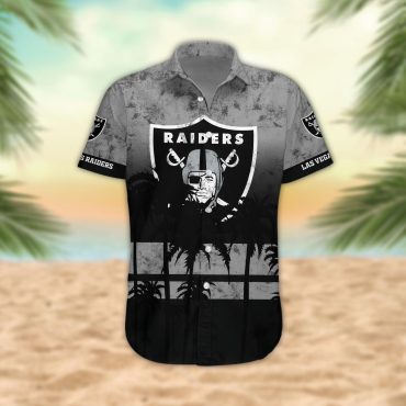 Las Vegas Raiders Desert Sunset Hawaiian Shirt