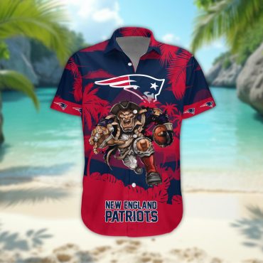 New England Patriots Personalized Gridiron Warrior Hawaiian Shirt