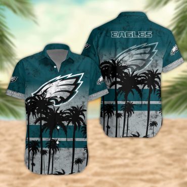 Philadelphia Eagles Desert Sunset Hawaiian Shirt