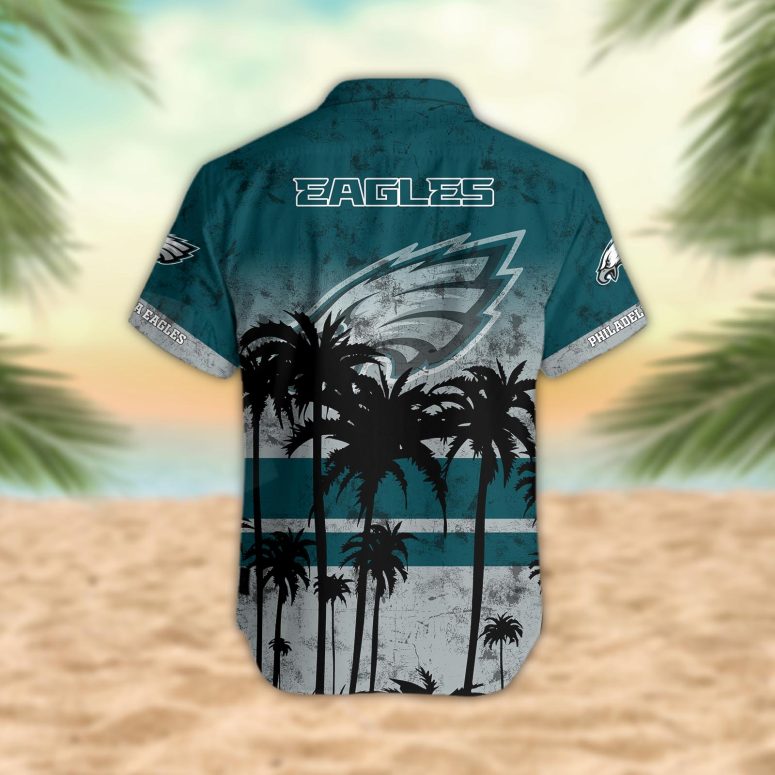 Philadelphia Eagles Desert Sunset Hawaiian Shirt