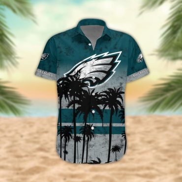 Philadelphia Eagles Desert Sunset Hawaiian Shirt