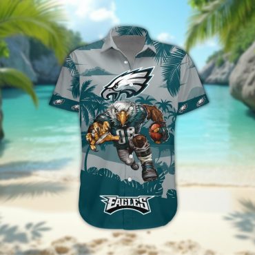 Philadelphia Eagles Personalized Gridiron Warrior Hawaiian Shirt
