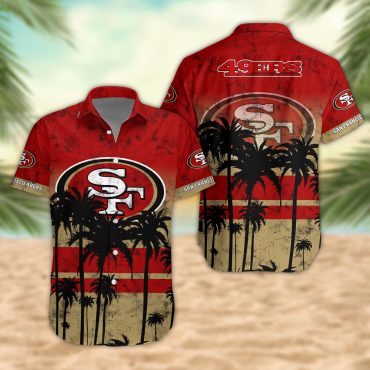 San Francisco 49ers Desert Sunset Hawaiian Shirt