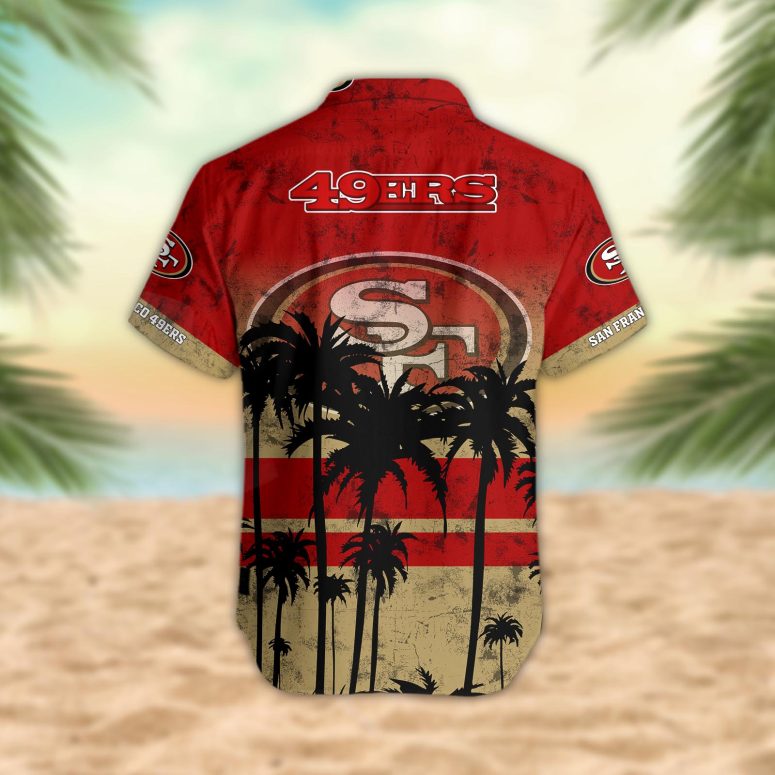 San Francisco 49ers Desert Sunset Hawaiian Shirt