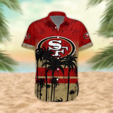 San Francisco 49ers Desert Sunset Hawaiian Shirt