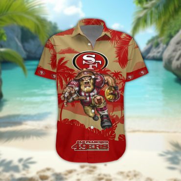 San Francisco 49ers Personalized Gridiron Warrior Hawaiian Shirt