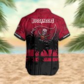 Tampa Bay Buccaneers Desert Sunset Hawaiian Shirt Back - TeeAloha