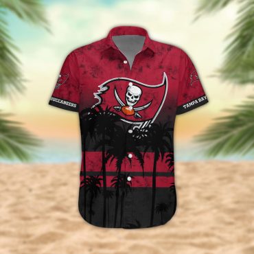 Tampa Bay Buccaneers Desert Sunset Hawaiian Shirt