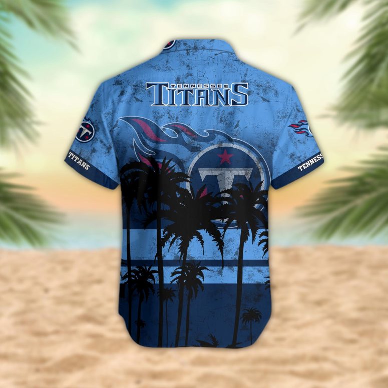 Tennessee Titans Desert Sunset Hawaiian Shirt