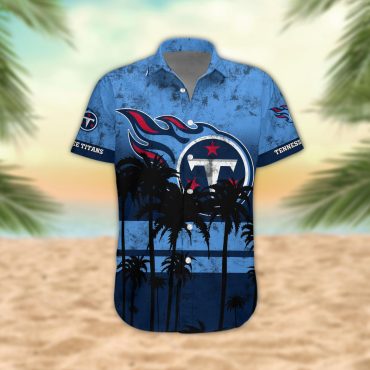 Tennessee Titans Desert Sunset Hawaiian Shirt
